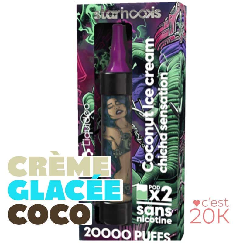 E-Chicha Coconut Ice Cream Starhooks 20K