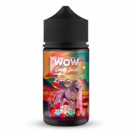 E-liquide Love Lion 100ml WOW Candy Juice - Made i